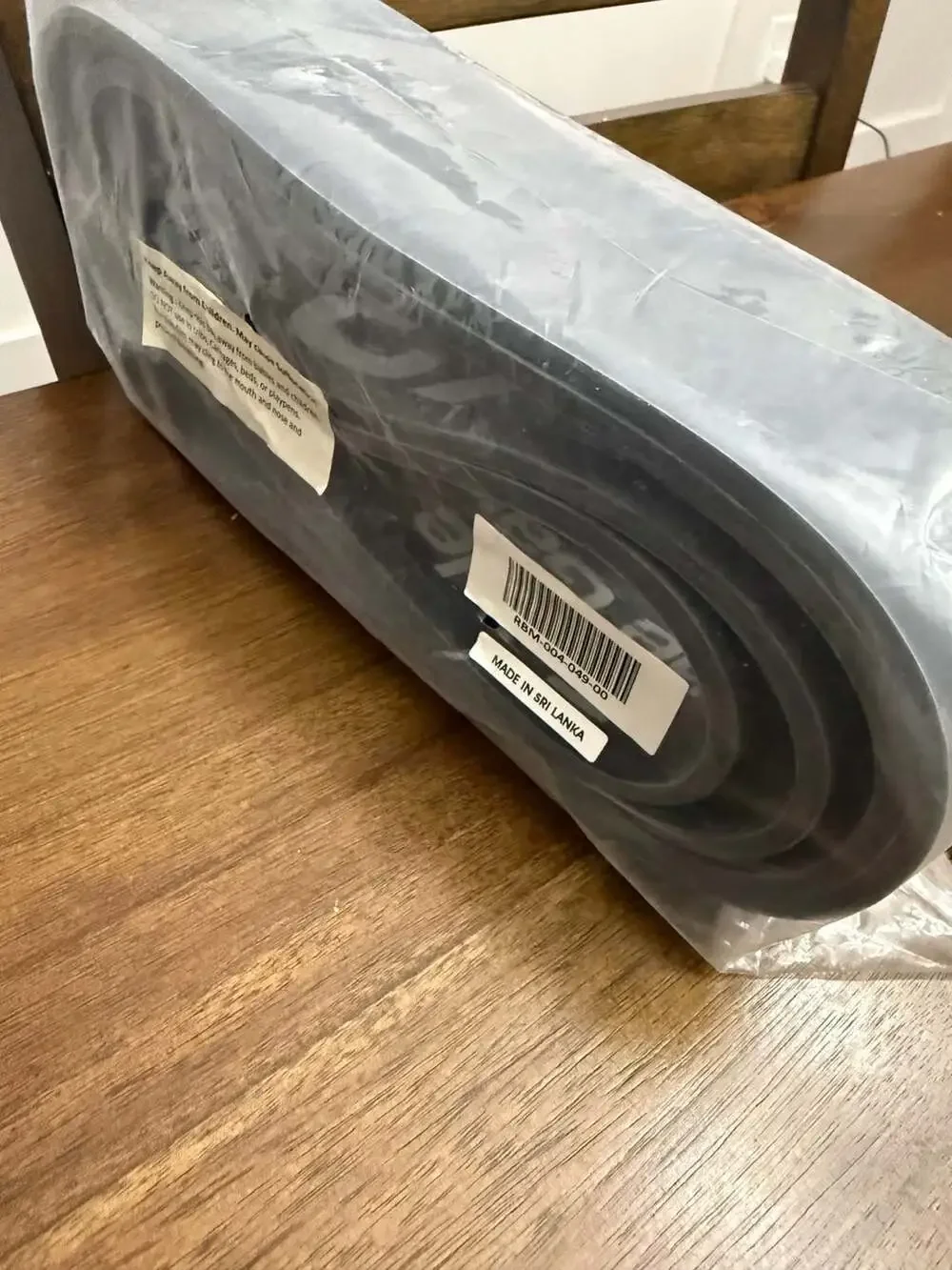 X3 Bar Triple the Gains Home Gym Latex Resistance Band Gray RBM-004-049-00 NIP